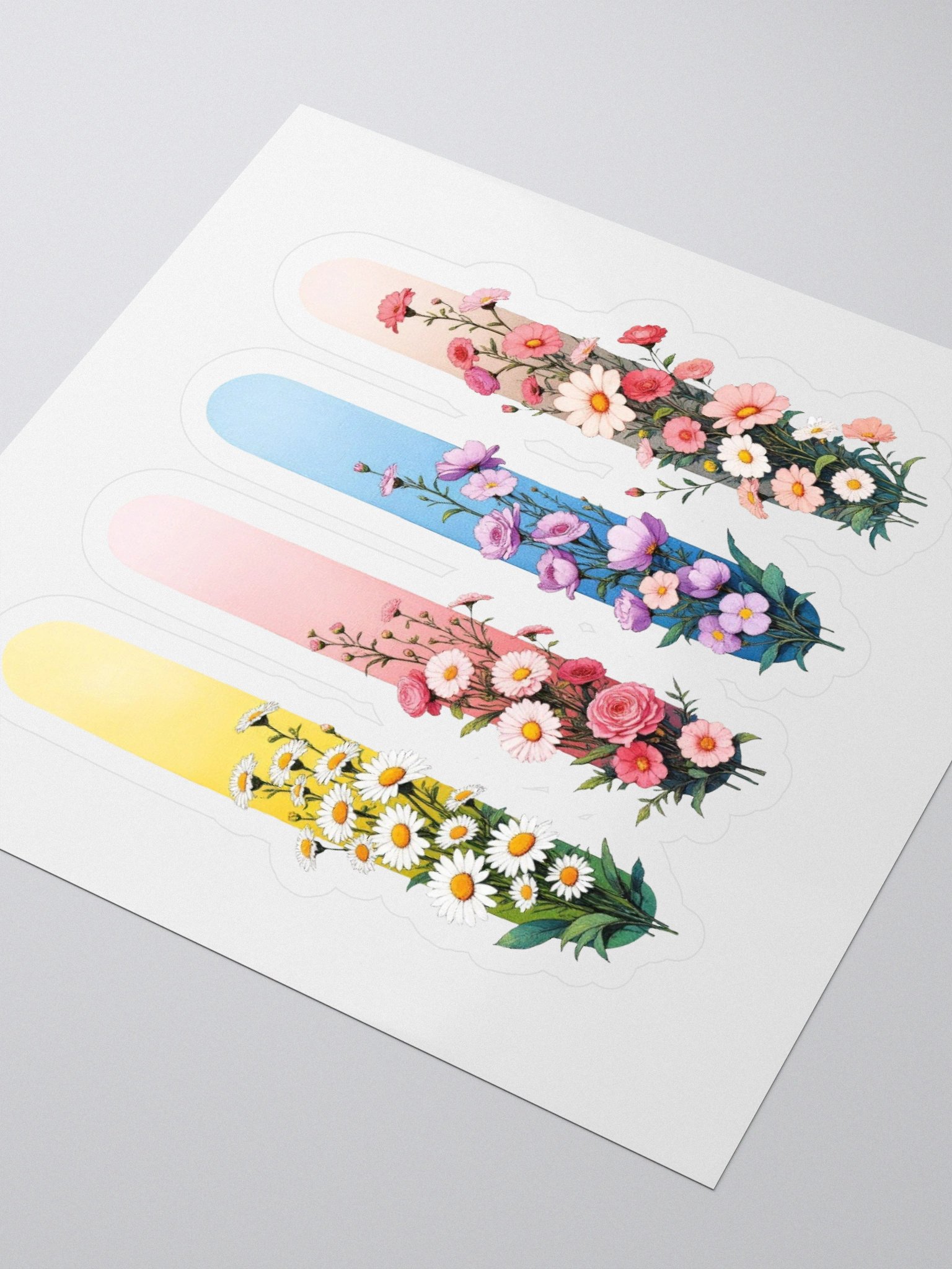 April Floral Fantasy Kiss Cut Stickers product image (3)