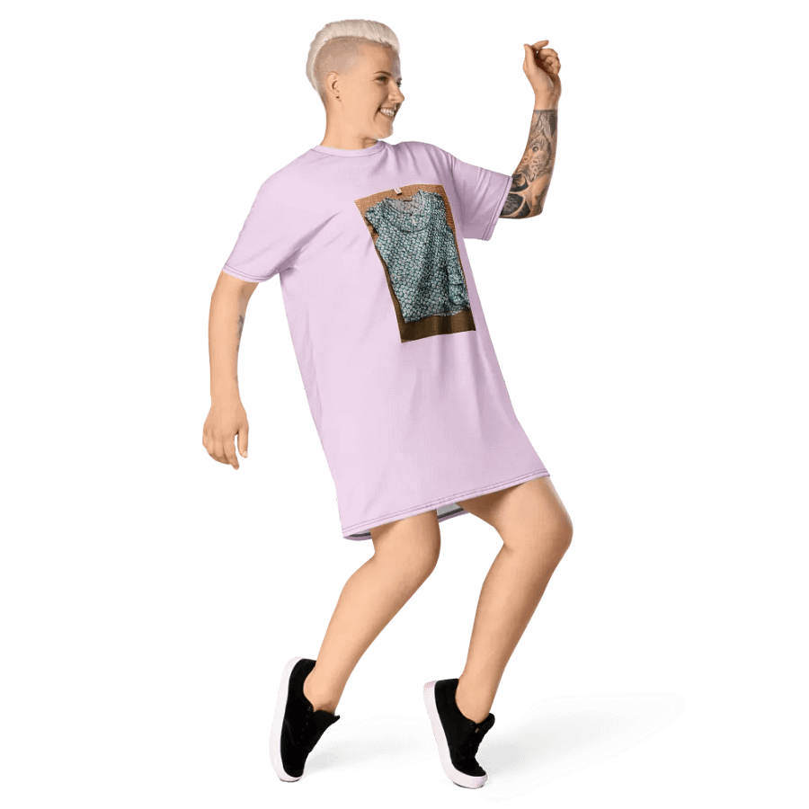 Váy thun in toàn thân/Full body printed T-shirt dress product image (8)
