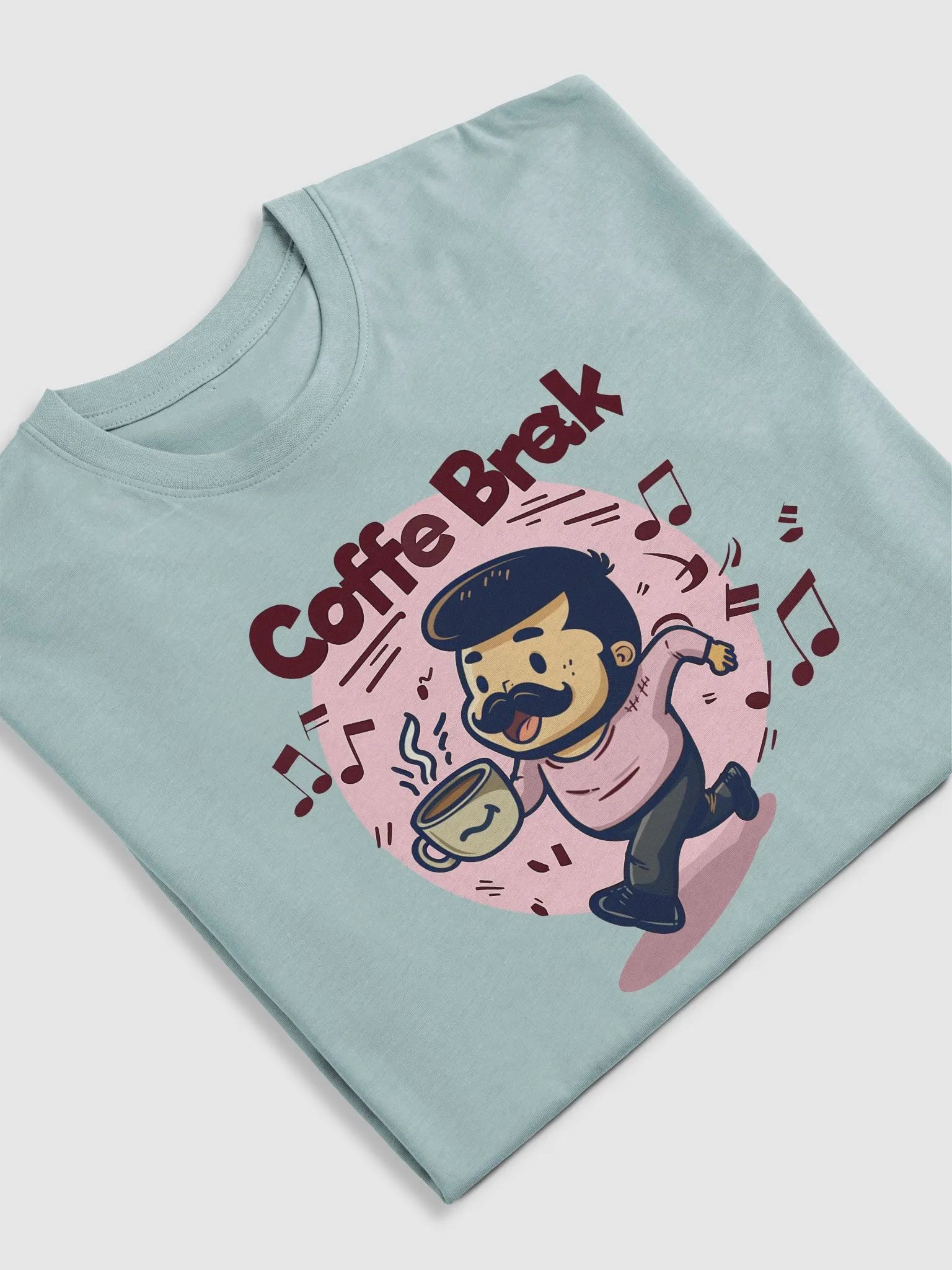 Coffee Break T-Shirt Pink Variant product image (5)