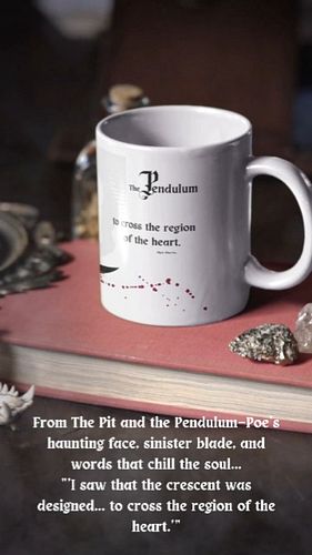 Add a touch of gothic charm to your coffee ritual with this 
