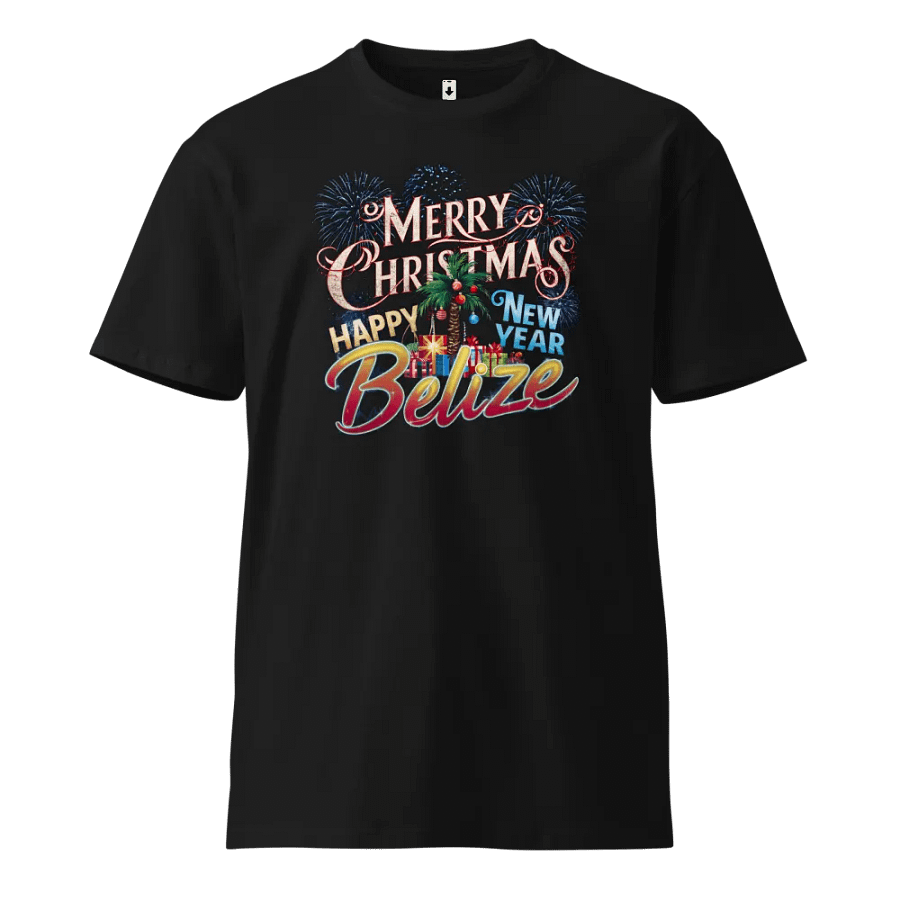 Belizean Christmas Crew Neck T-Shirt product image (10)