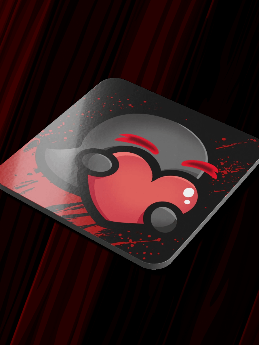 2023 SUPER SECRET MERCH ITEM - Heart Coaster product image (1)