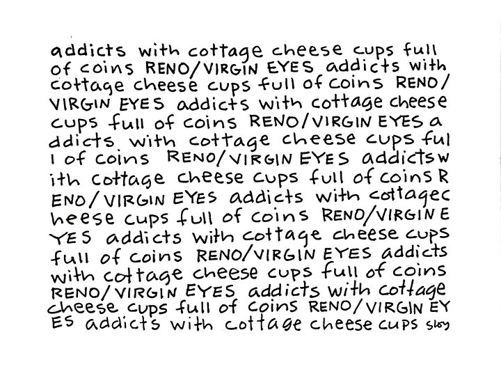 Addicts with Cottage Cheese Cups panel card print product image (1)