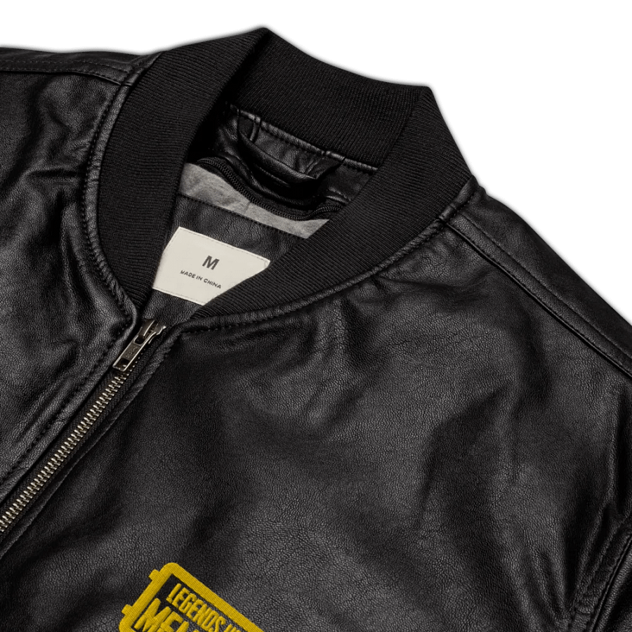THE LEGENDS HQ MEMBER FAUX LEATHER JACKET product image (11)