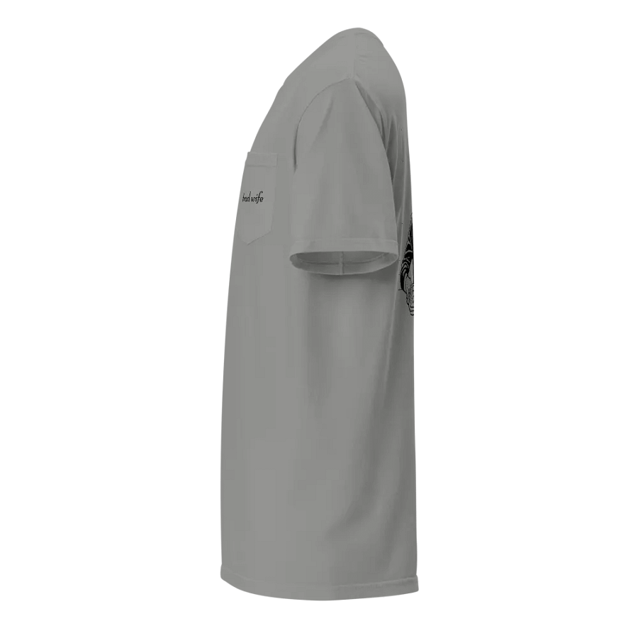 Trad Wife (front and back) - Pocket Tee [Unisex Sizing] product image (5)
