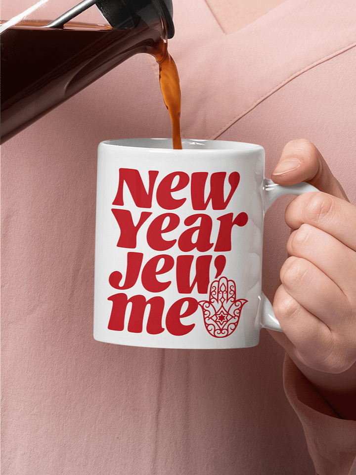 New Year Jew Me White Mug product image (1)