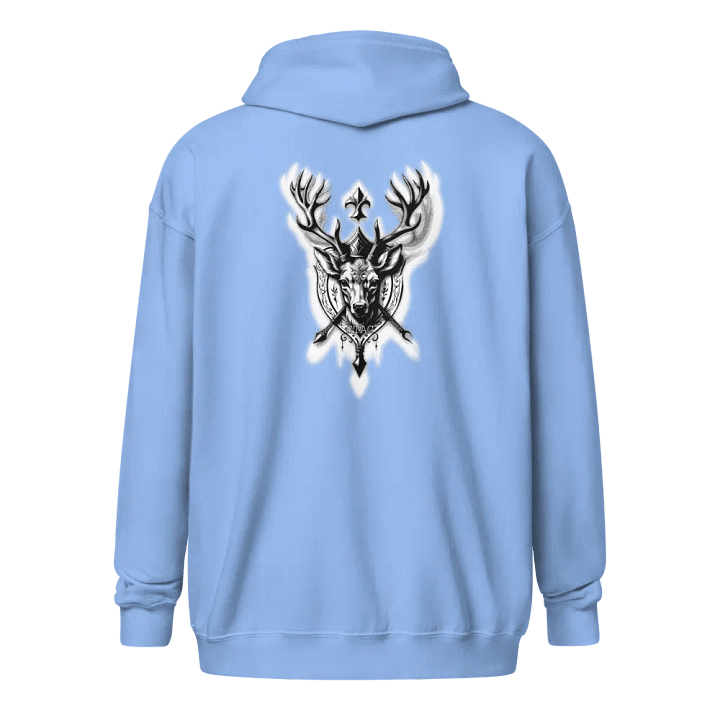 Power Stag Back print Zip Hoodie product image (7)