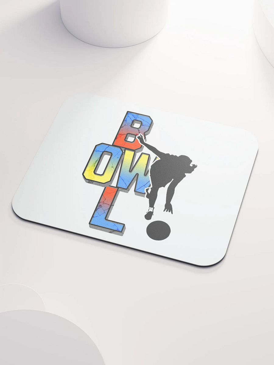 Bowl Woman Strike 'em All Mouse Pad product image (3)