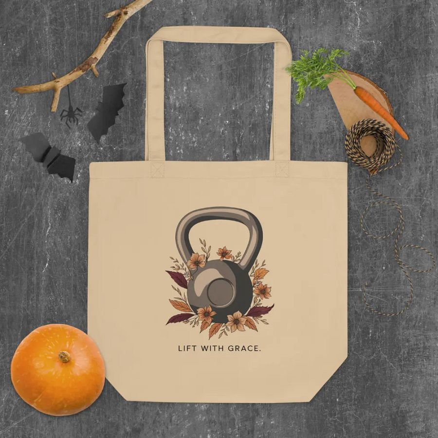 Lift with Grace Eco Tote Bag product image (5)