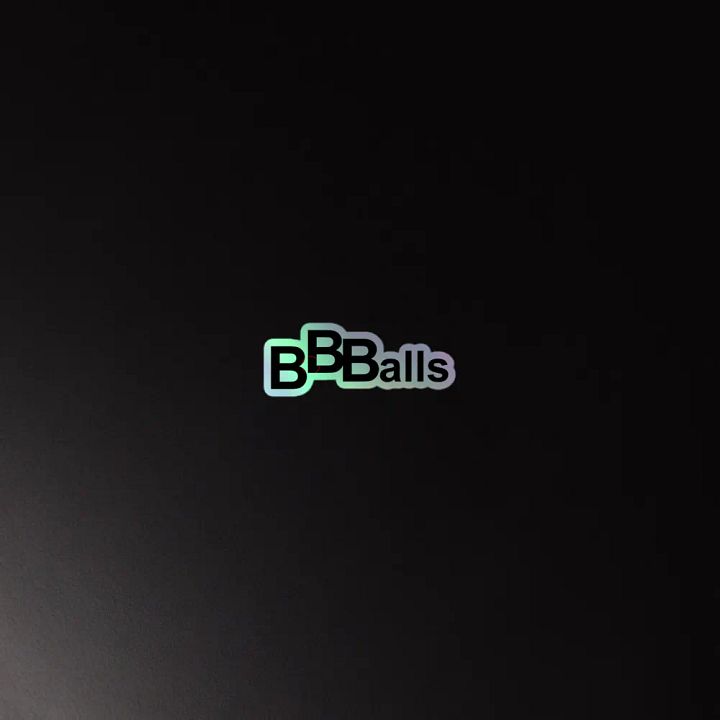 BBBalls Sticker - Glänzend product image (2)