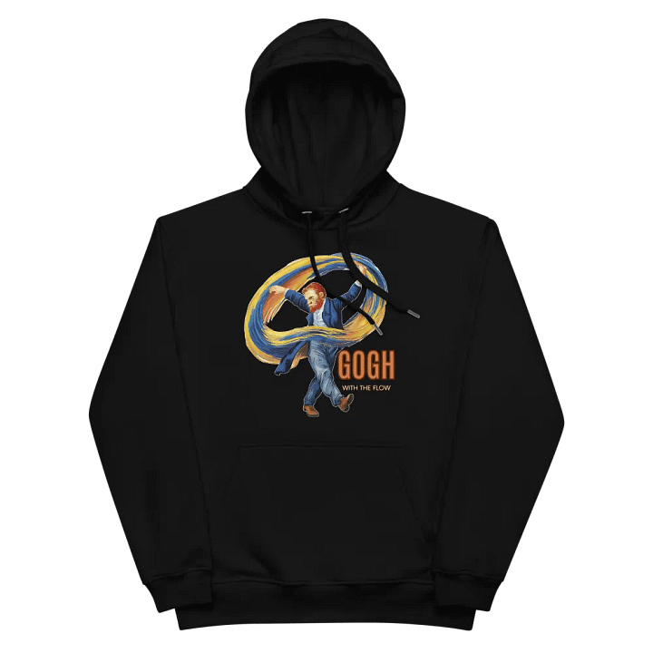 Gogh with the Flow Premium Eco Hoodie product image (3)