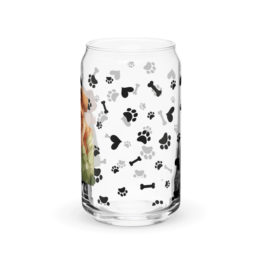 Bailey Dog Girl OC Glass Cup product image (7)