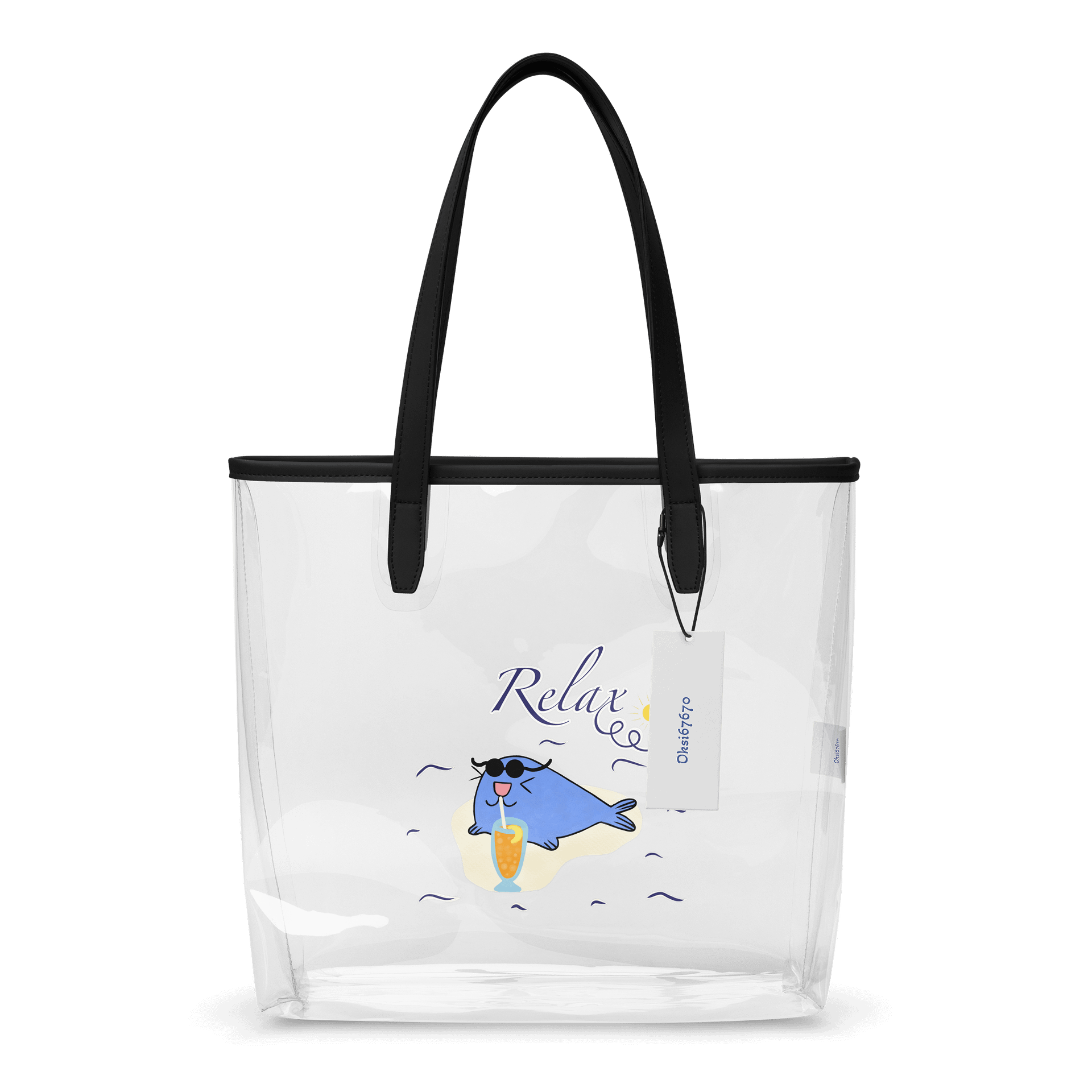 Chill Seal Clear Tote Bag product image (1)