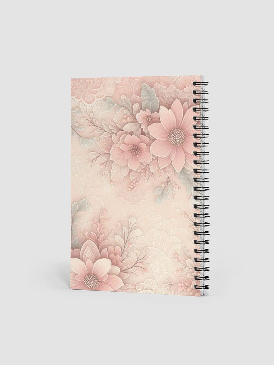 Spiral Notebook w. Inspirational / motivational quote - I Won't give Up product image (2)