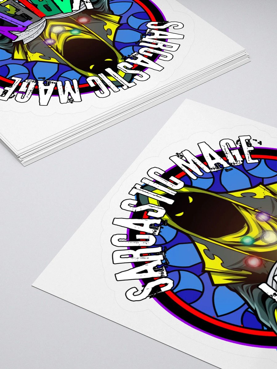 Sarcastic Mage Variety Gaming Stickers product image (12)