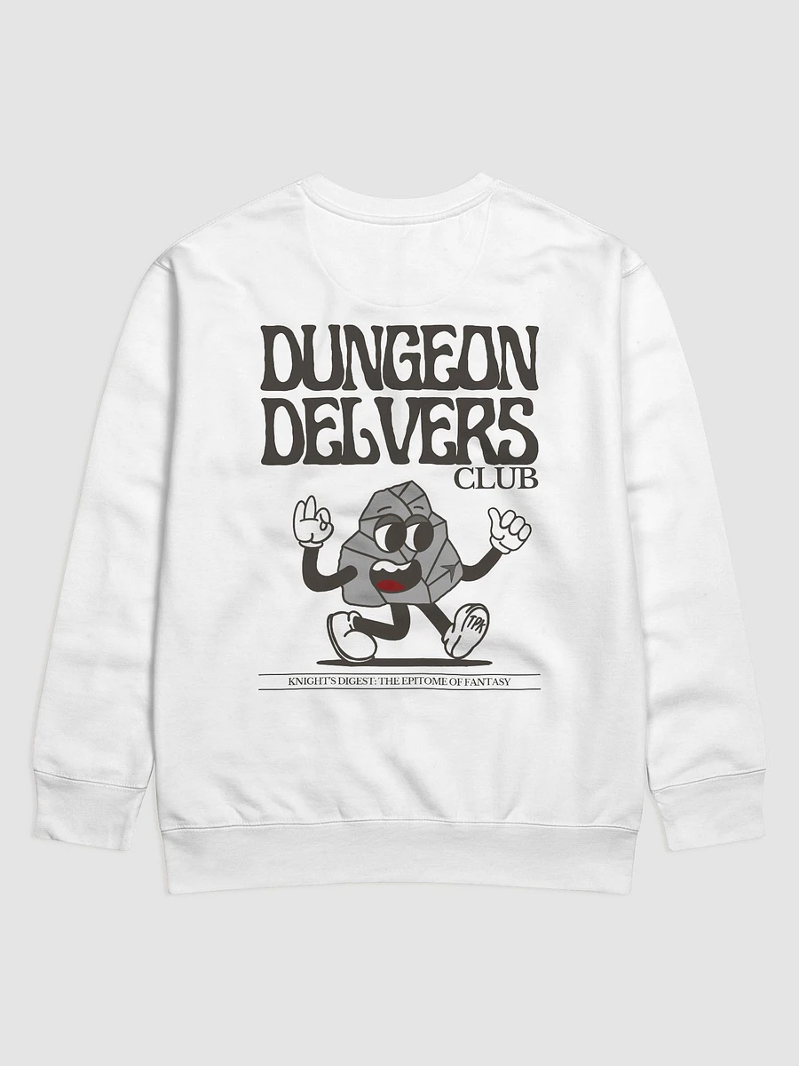 Dungeon Delver Club Crewneck SweatShirt: White product image (2)