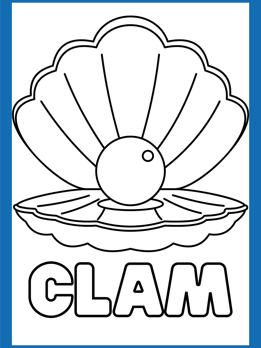 Ocean Friends – Printable and coloring flashcards of sea animals. product image (4)