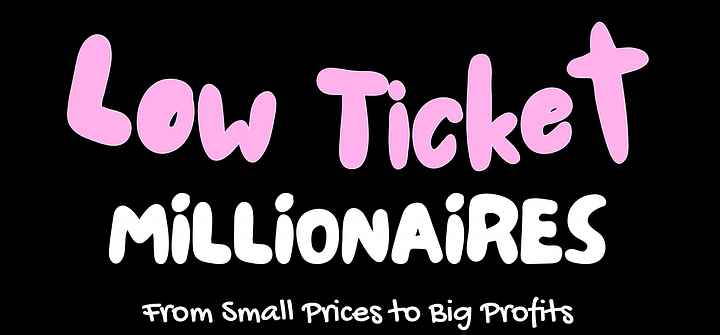 Low Ticket Millionaire Guide product image (1)