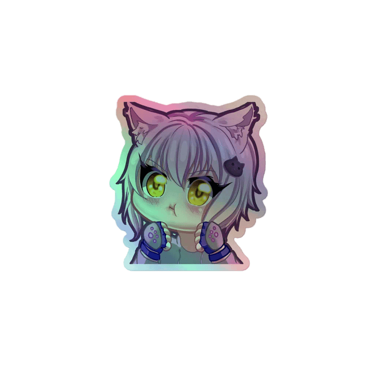 Koneko Pout Sticker product image (1)