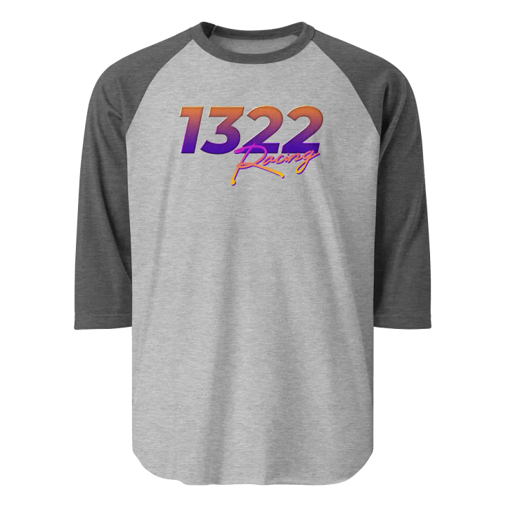 1322 Racing Baseball Tee product image (1)