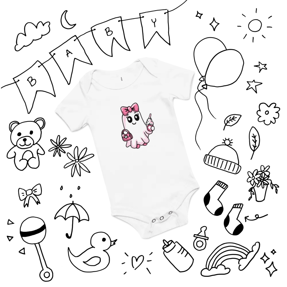 Cute Ghost Baby One Piece product image (6)