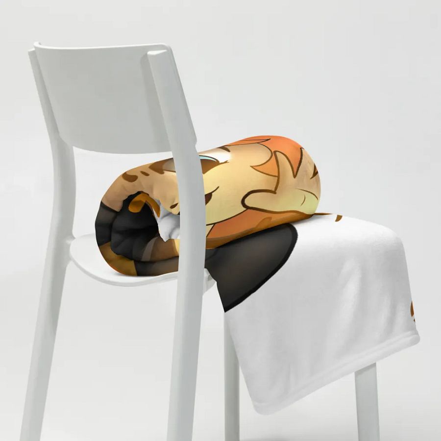 Pumpkin Witch Panda Blanket product image (8)