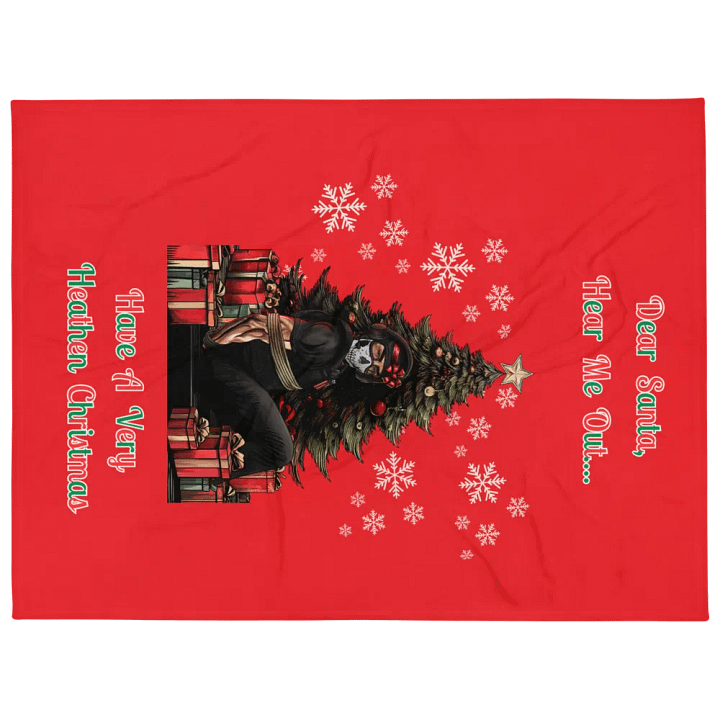 Dear Santa, Hear Me Out Blanket product image (1)