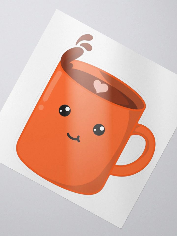 Gib Coffee Kiss Cut Stickers product image (2)