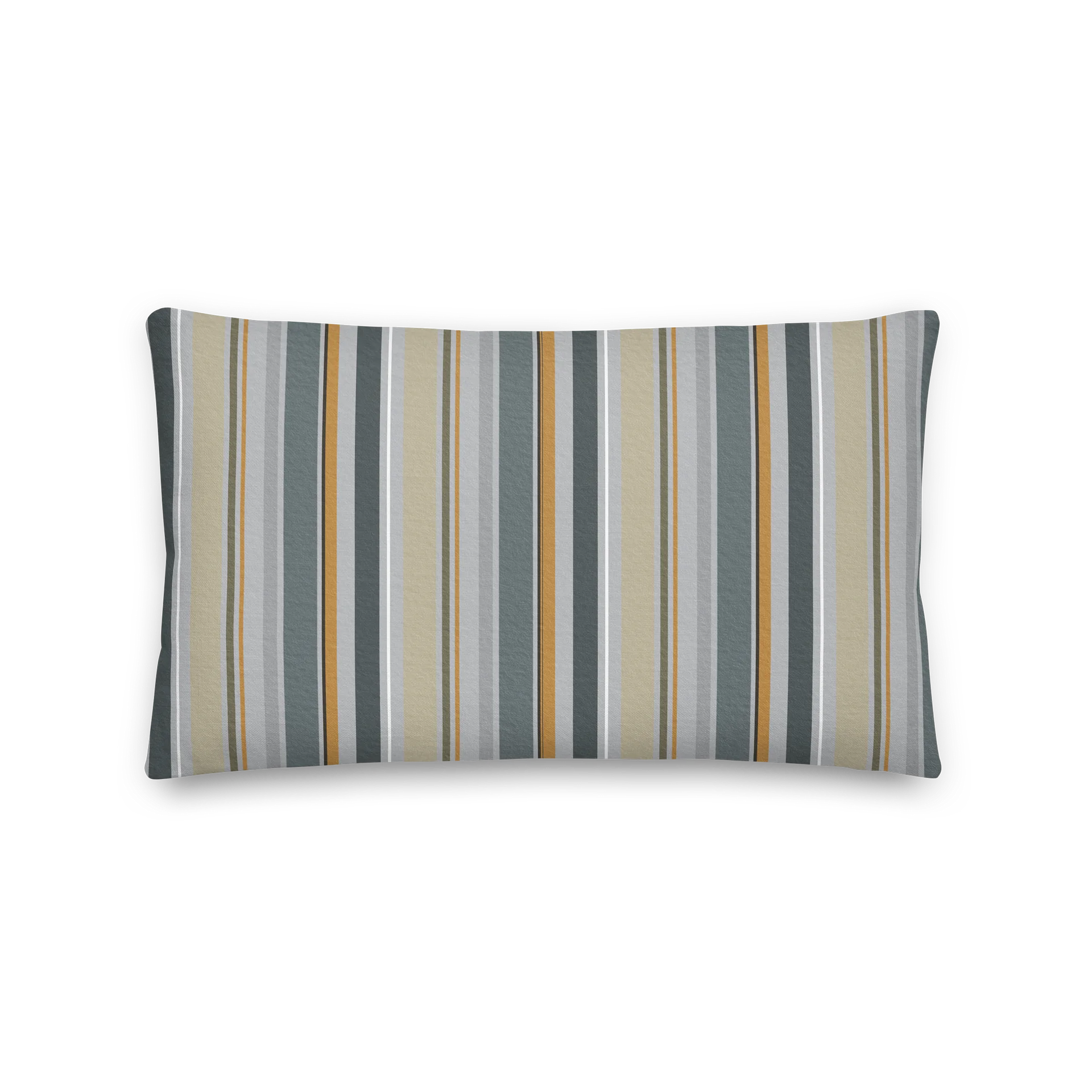 Harvest Stripes Fall Pattern – Premium Pillow product image (1)