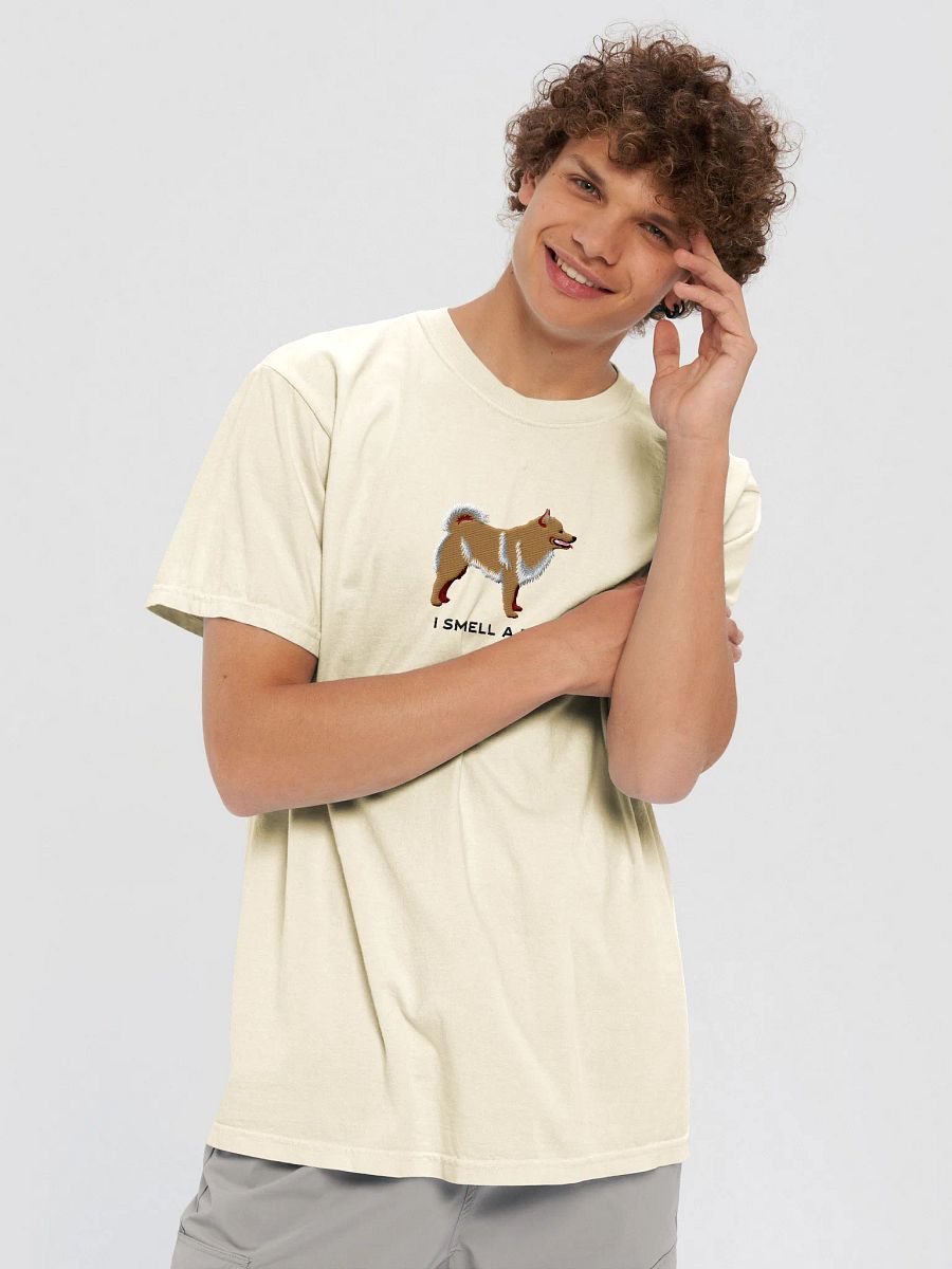 I Smell a Rat T-Shirt(Embroidered) of a Schipperke(Tan) product image (37)