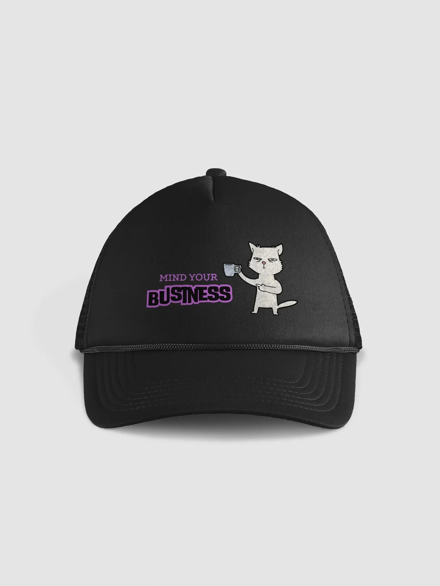 Mind Your Business Trucker Hat product image (1)