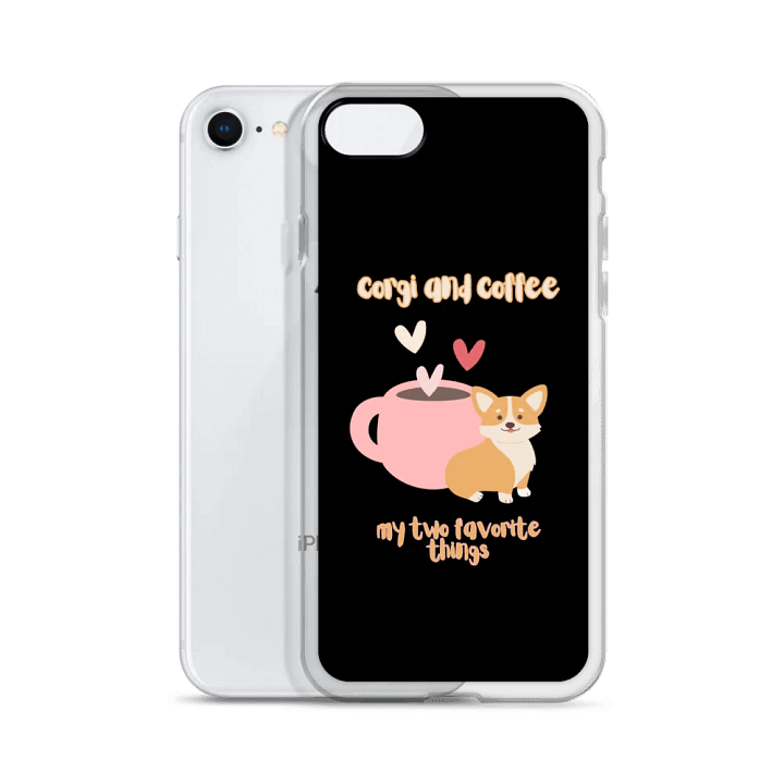 Corgi & Coffee Love iPhone Case product image (2)