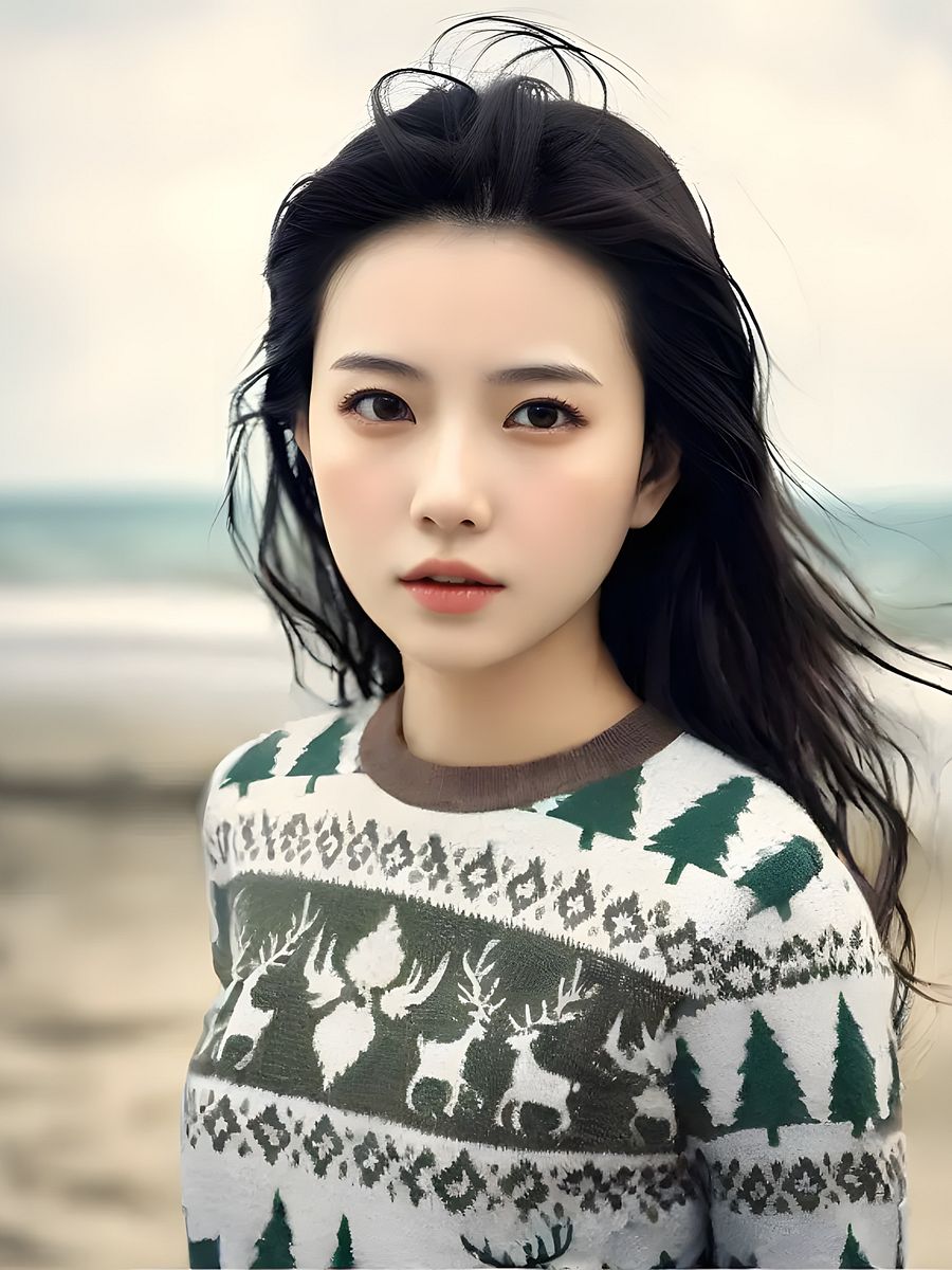 Winter Wilderness Christmas Sweatshirt – Cozy Holiday Knitwear product image (4)