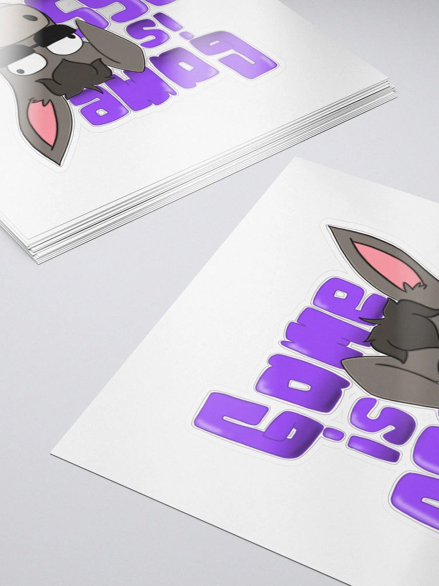 Game Is Ass Sticker product image (5)