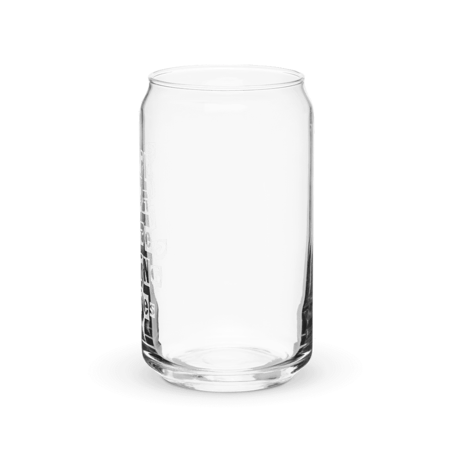 Get In Loser || 16 oz Can Shaped Glass || White Font product image (3)