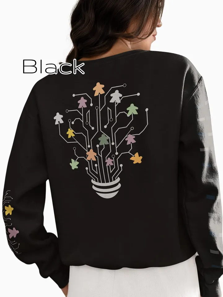 Meeple Flowerpot Sweatshirt for Board Gamers product image (1)