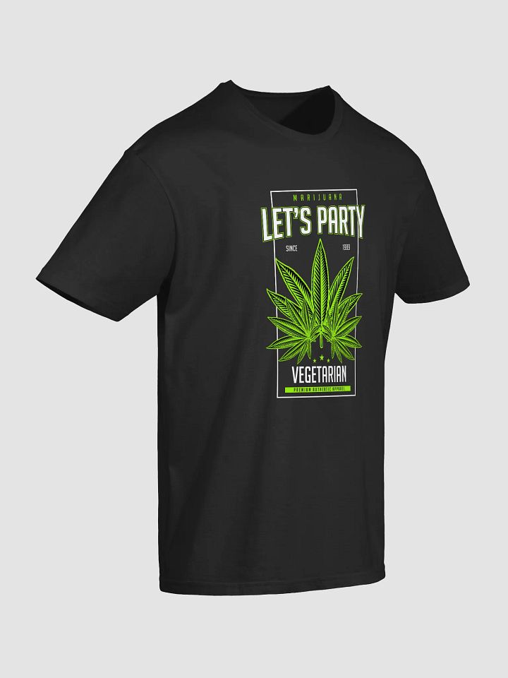Vibrant Cannabis Party T-Shirt product image (2)