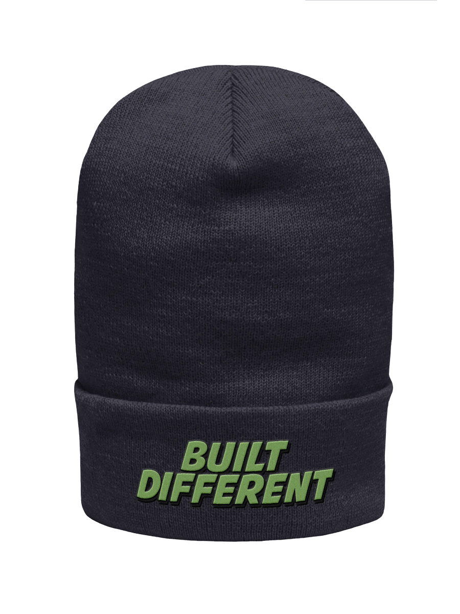 BUILT DIFFERENT BEANIE product image (2)