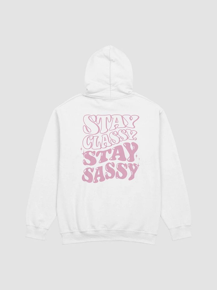 Classy & Sassy Hoodie - White product image (1)