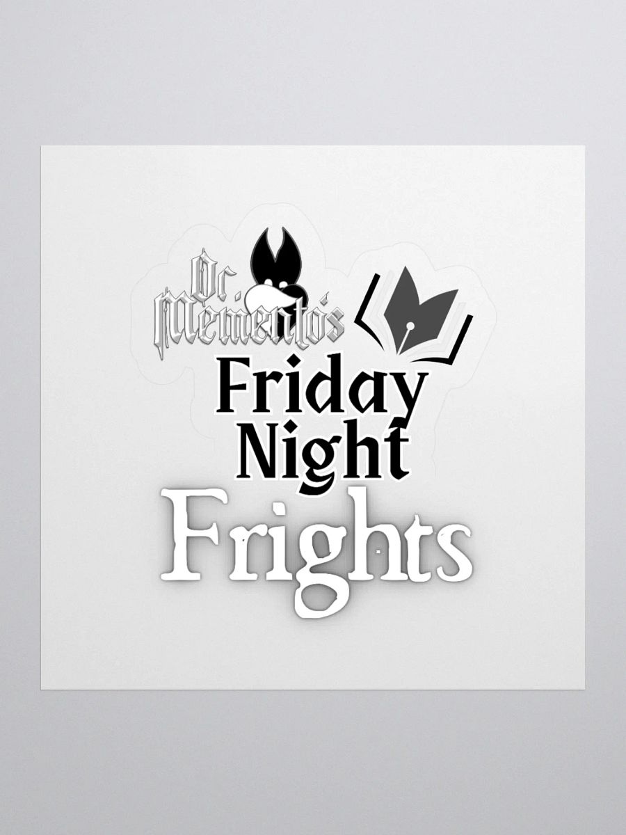 Dr. Memento's Friday Night Frights Logo product image (1)