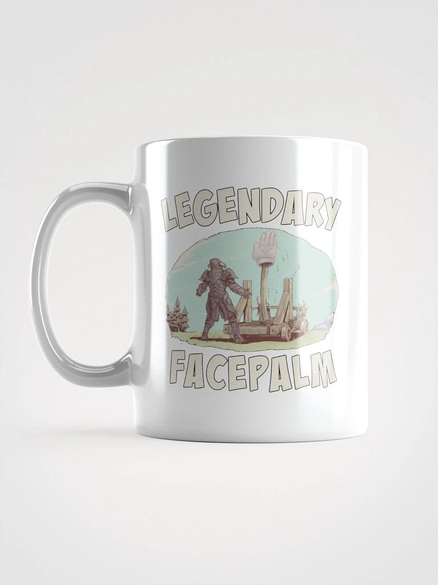 Legendary Facepalm White Mug product image (5)
