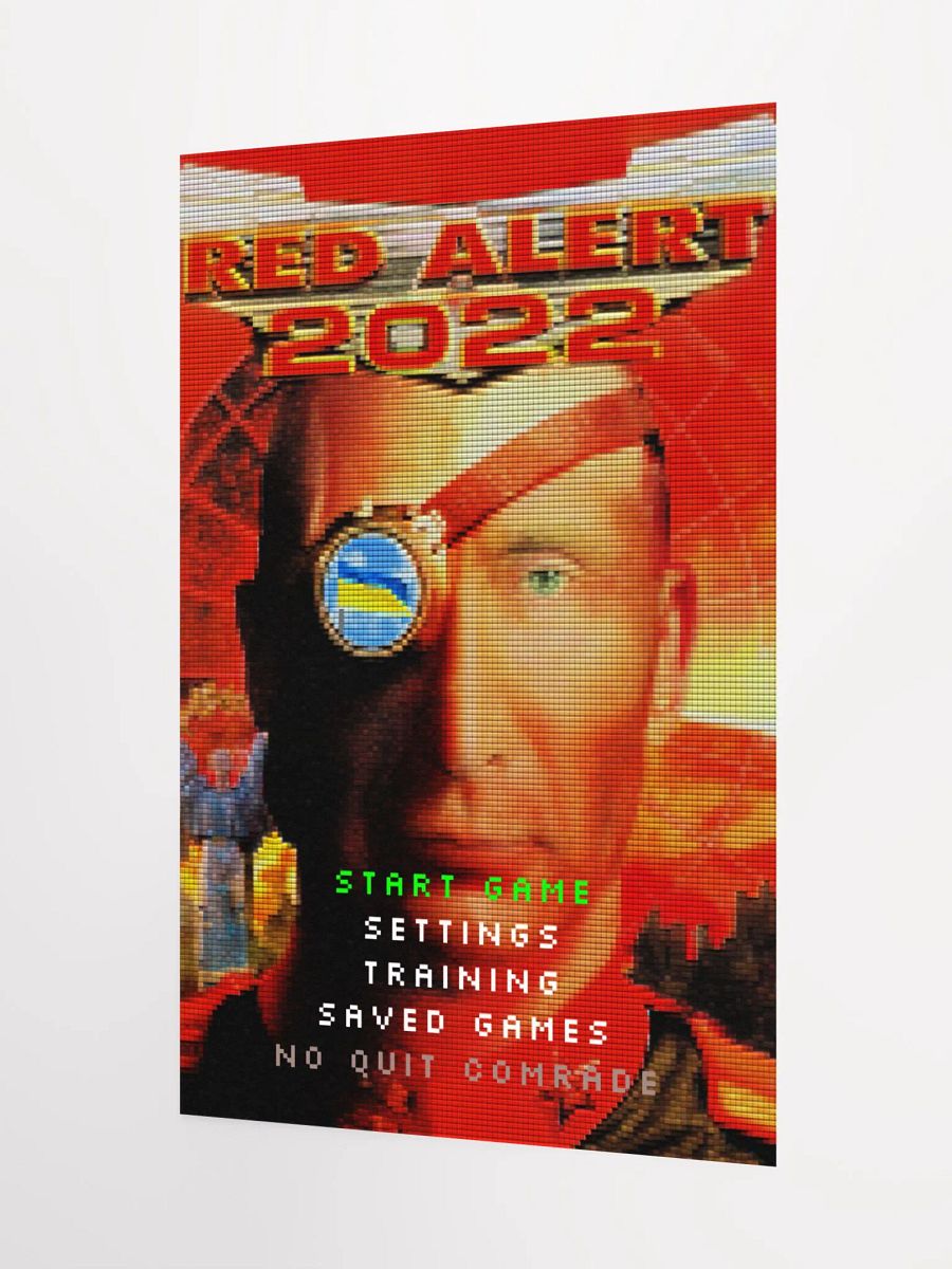 Red Alert 2022 (Putin and Conquer) Enhanced Matte Paper Poster (in) product image (3)