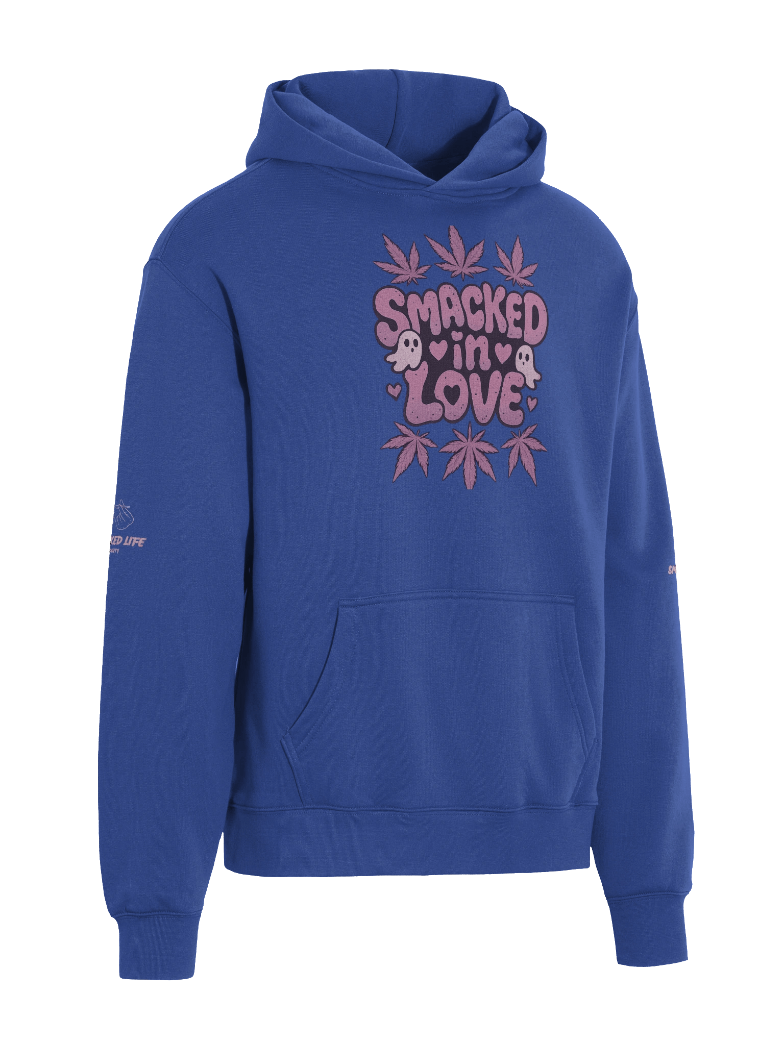 Smacked in Love – Oversized Unisex Hoodie (Black) product image (12)
