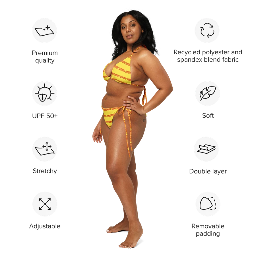 Yellow Hotwife Bikini product image (4)