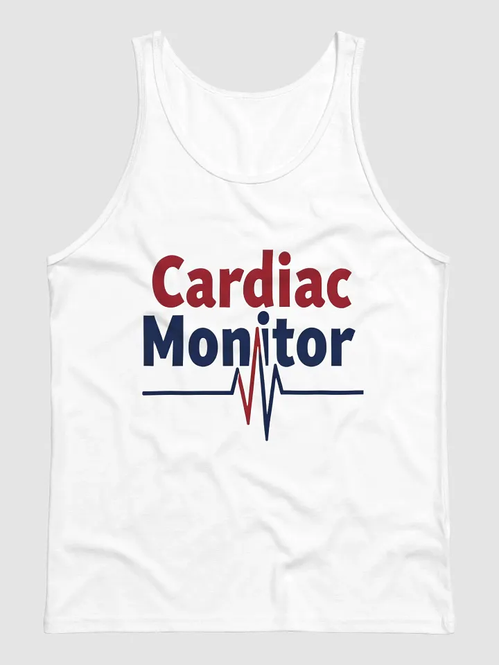 EKG Line Heartbeat Tank product image (2)