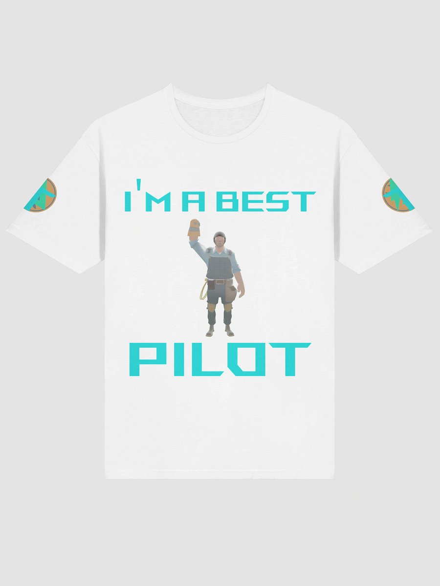 Terengineer Pilot Softstyle T-Shirt (Black/White) product image (6)