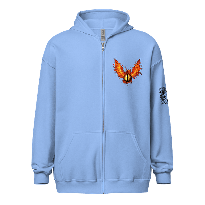 Gildan Zip-up Hoodie in Carolina Blue product image (1)