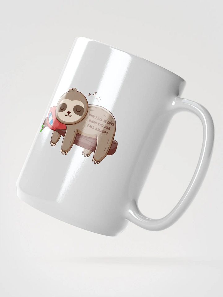Slothful Slumber White Glossy Mug product image (2)