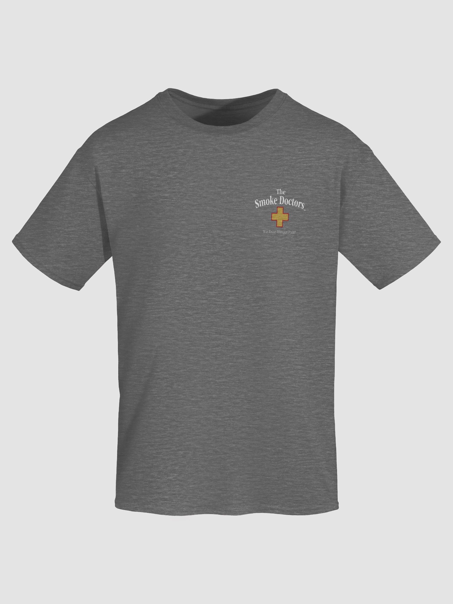 The Smoke Doctors UNISEX Heavyweight Gray T-Shirt product image (7)