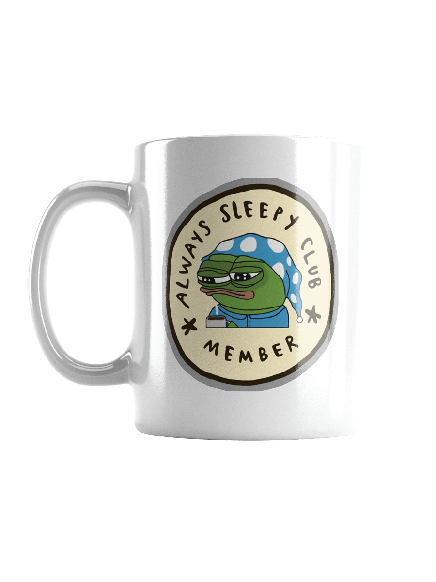Always Sleepy White Mug product image (17)